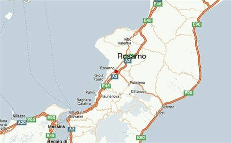 Kiwi Calabria Rosarno Italy Map