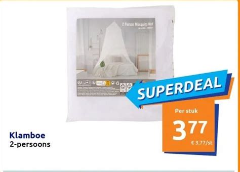 klamboe 2-persoons action