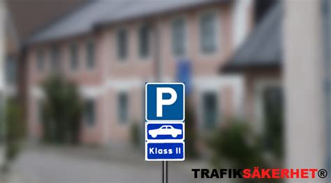 klass 1 parkering