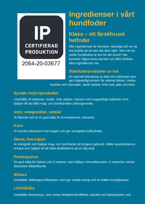 klass hundfoder kläder