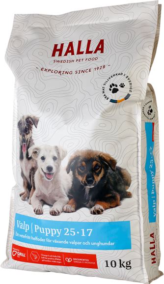 klass hundfoder valp