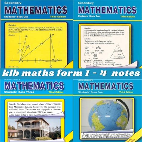 Klb Mathematics Form Four
