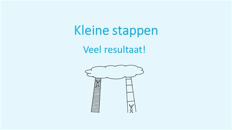 kleine stappen
