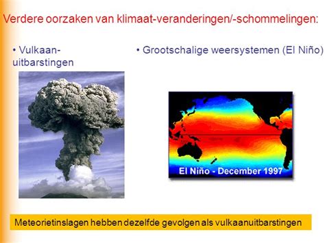 klimaatschommelingen