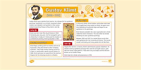 klimt biography short