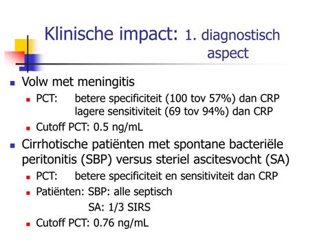 klinische impact