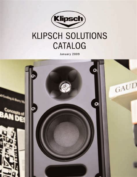 Download Klipsch R 1650 User Guide 