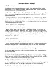 Klooster And Allen Comprehensive Problem 4