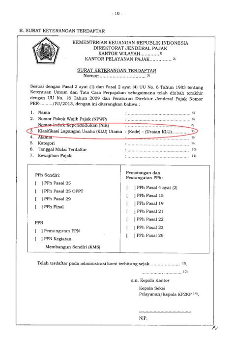 KLU ADALAH 🚇 Definisi, Fungsi, dan Kode KLU Wajib