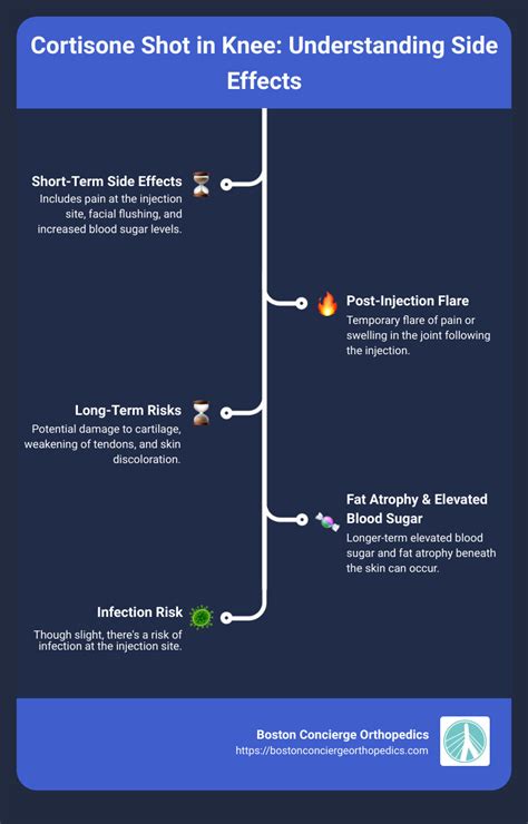 knee cortisone injection side effects​