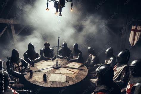 Knights Around The Round Table