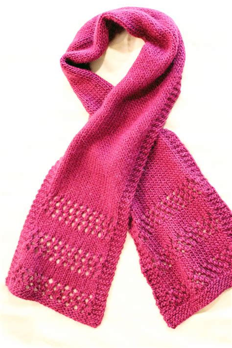 Knit Patterns For Scarves Free