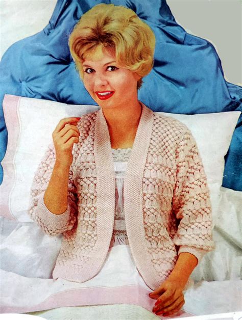 Knitted Bed Jacket Pattern Free