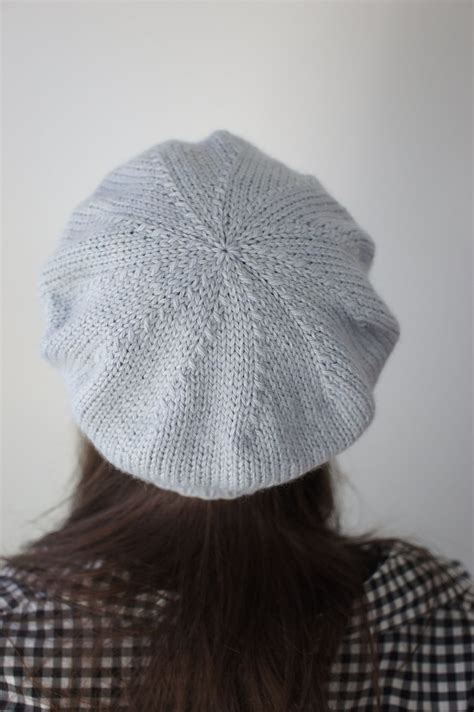 Knitted Beret Hat