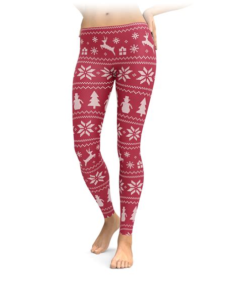 Knitted Christmas Leggings