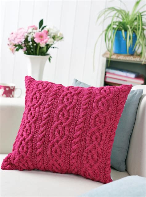 Knitted Cushion Patterns Uk