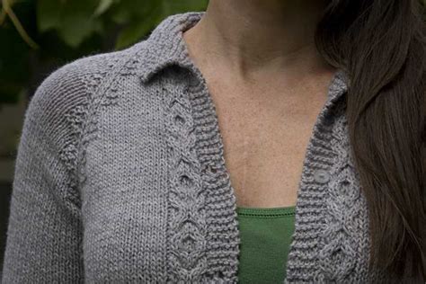 Knitting Pattern Cardigan Raglan Worsted