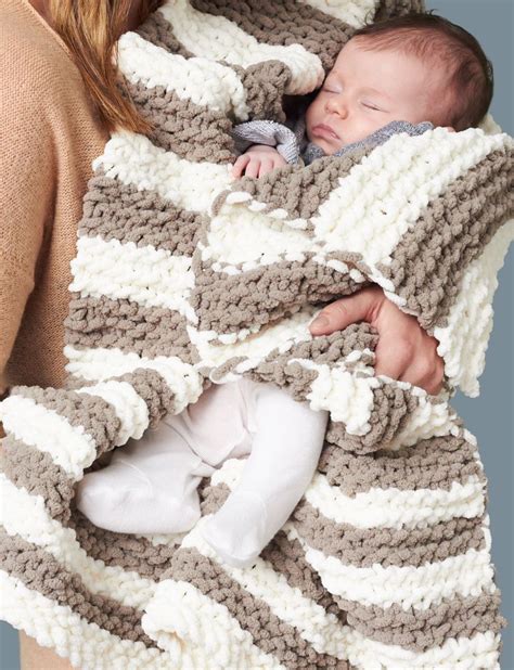 Knitting Patterns Using Bernat Baby Blanket Yarn