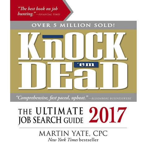 Full Download Knock Em Dead 2017 The Ultimate Job Search Guide 