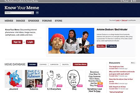Know Your Meme Website
