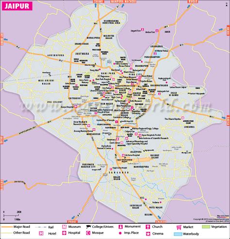 knowledge city jaipur map
