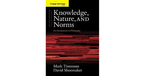 Read Knowledge Nature And Norms 