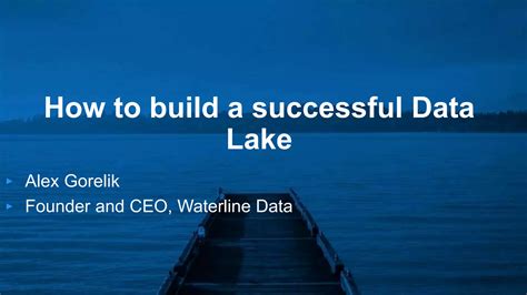 Download Knowledgent White Paper How To Design A Successful Data Lake 