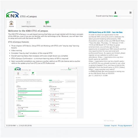 knx ecampus login