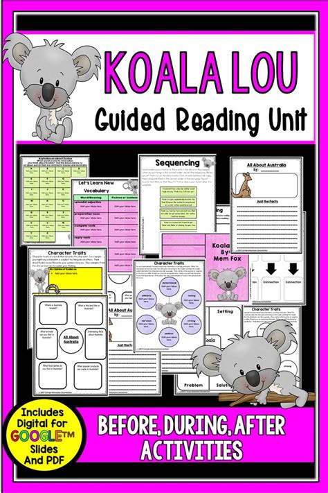 Read Online Koala Lou Sequencing Pictures 