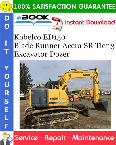 Download Kobelco Ed150 Blade Runner Dynamic Acera Hydraulic Dozer Exavator Illustrated Parts List Manual After Serial Number Yl04 00501 