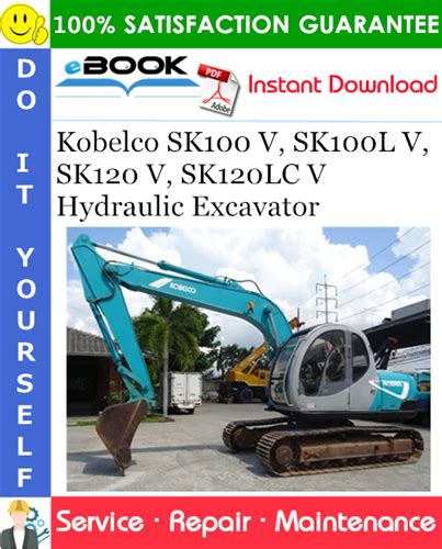 Read Kobelco Sk100 L V Sk120 V Sk120Lc V Hydraulic Crawler Excavator Service Repair Workshop Manual Yw07901 Lx10201 Lp13601 Yp 02501 