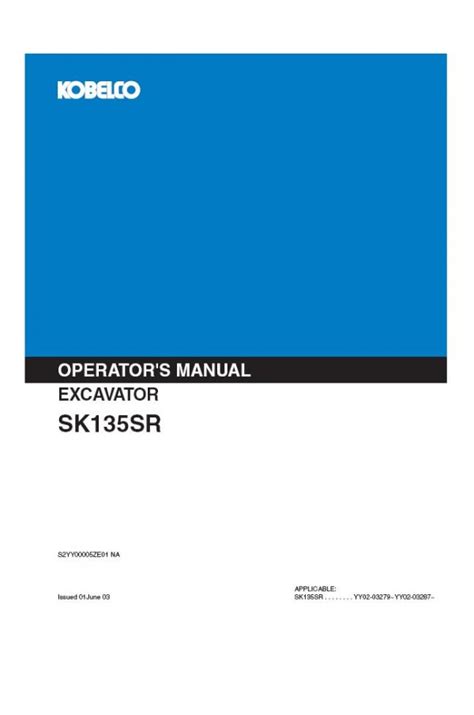 Download Kobelco Sk135 Excavator Service Manual 