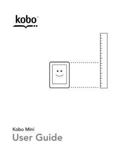 Full Download Kobo Mini User Guide 