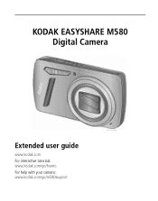 Download Kodak Easyshare M580 Digital Camera User Guide 