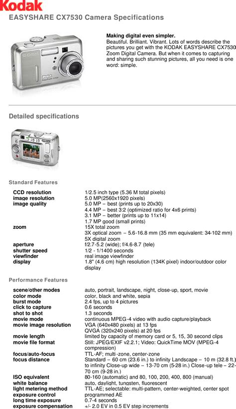 Download Kodak Easyshare Mini User Guide 