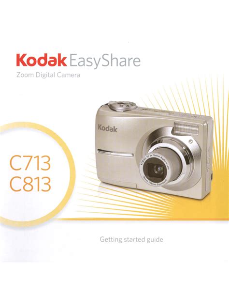 Read Kodak Easyshare Sv811 User Guide 