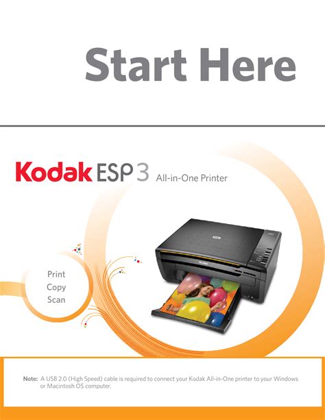 Read Online Kodak Esp 3 User Guide 