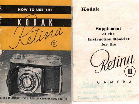 Download Kodak Retina Camera Manual 