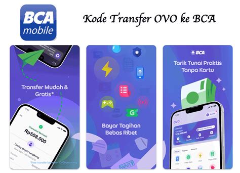 KODE OVO DARI BCA 🎆 4 Cara Transfer BCA ke OVO dengan Mudah Tanpa Ribet