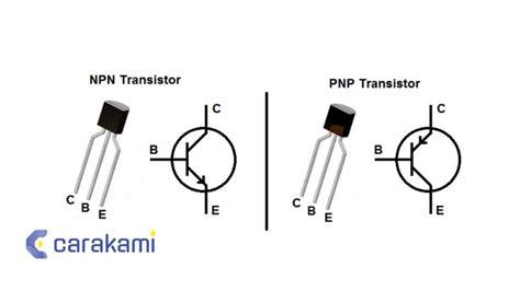 kode transistor npn dan pnp