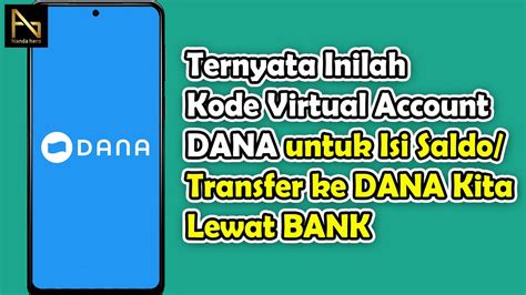 kode virtual account dana