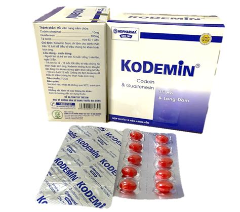 kodemin | Thuc Kodemin tr ho khan ho do