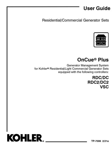 Full Download Kohler Manuals User Guide 