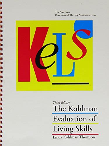 Read Kohlman Evaluation Of Living Skills Kels 