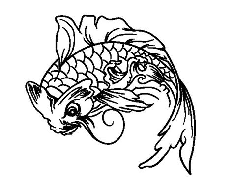 Koi Fish Coloring Page Coloringcrew Com Koi Fish Coloring Page - Koi Fish Coloring Page