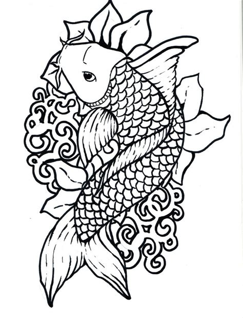 Koi Fish Coloring Pages Free Coloring Pages Koi Fish Coloring Page - Koi Fish Coloring Page