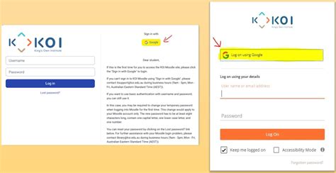 Koi Moodle Login