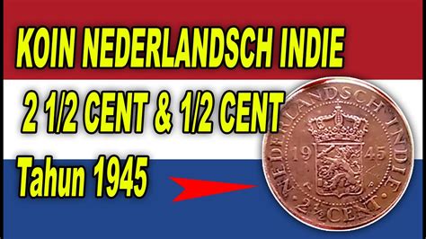 koin nederlandsch indie 1945