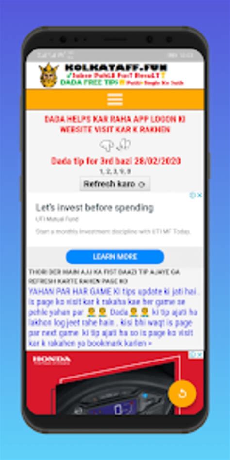 Kolkata Ff Net
