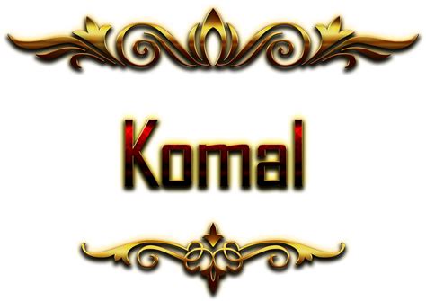 komal name pic app